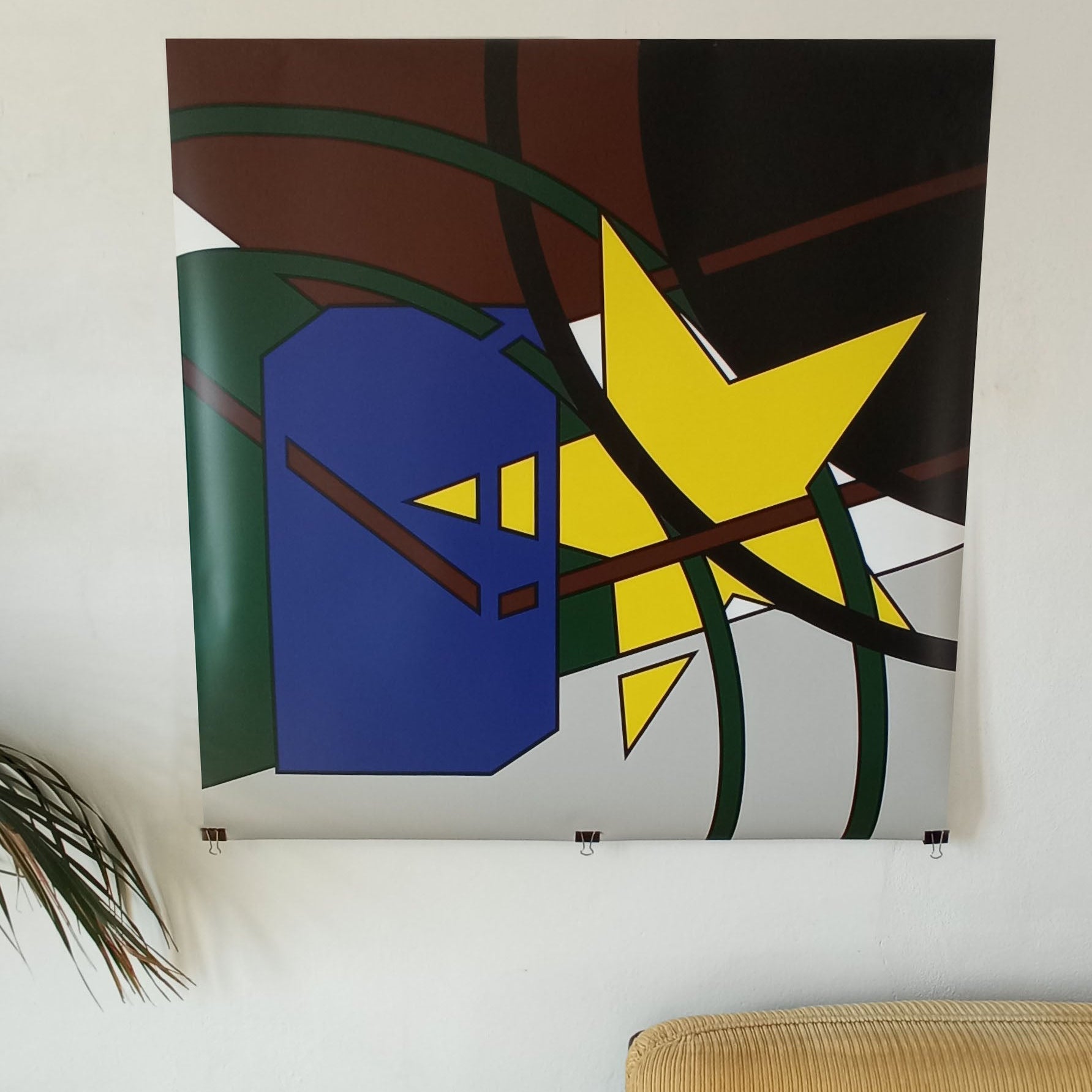 HIT Flag - print - 100x100 cm / 40x40″